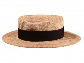 Vaquero Strohhut mit schwarzem Hutband