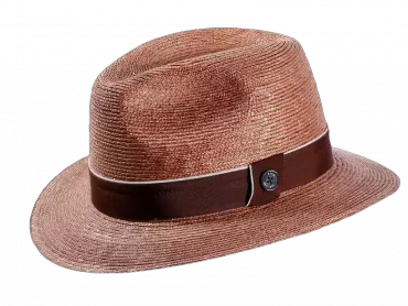 Fedora City Colored Straw Nougat