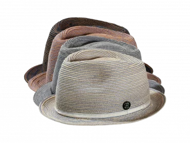 Strohhut Trilby formbar Hanf