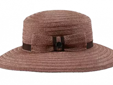Cloche Gross Hanf in Nougat/Braun