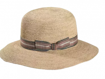 Cloche Raffia gehäkelt