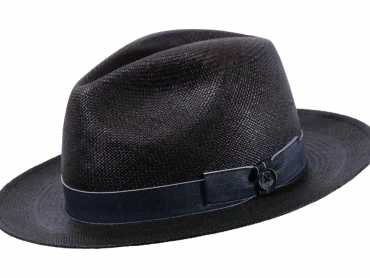 Panamahut Fedora Youth Brisa #6 in Schwarz