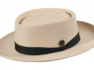 Panamahut Fedora Natur/Petrol