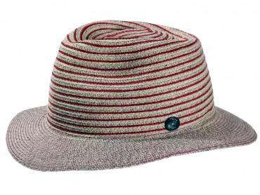Paglina/Leinen – Rollhut Rot
