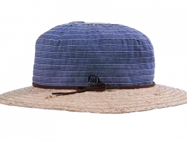 Cloche Raffia Reisehut schmal
