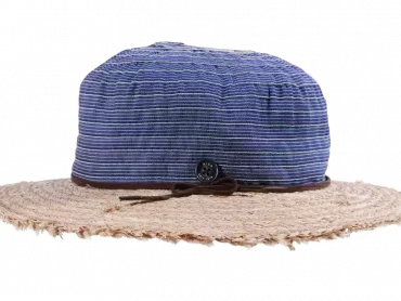 Cloche Raffia Reisehut schmal