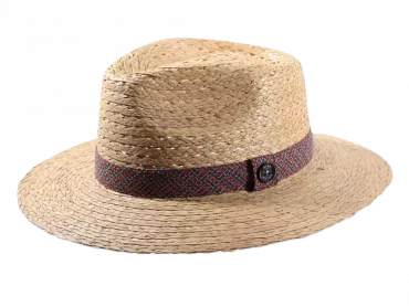 Strohhut Fedora Traveler Breezy Straw