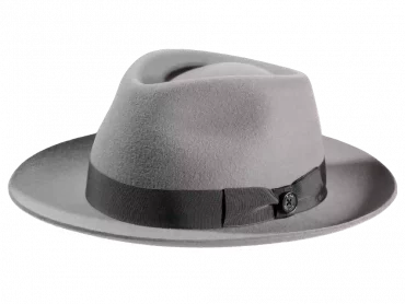 Fedora / Bogart Wollfilz Hellgrau