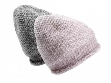 Strickmütze- Doppelstrick