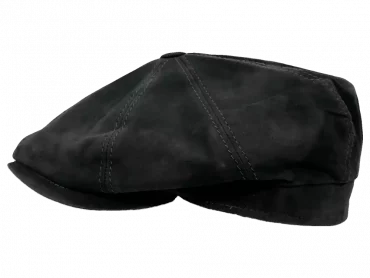 Paperboy Leder in Schwarz