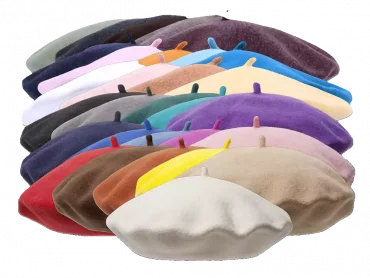 Béret Wolle Farbig