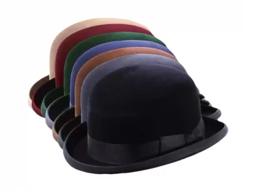 Haarfilzhut Melone weich Velours