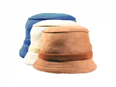 Bucket Hut im Alcantara Look