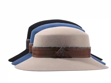 Damenfilzhut Cloche Kaschmir