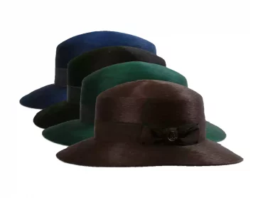Damenhut Haarfilz melousine
