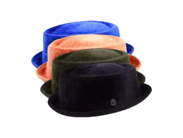 Filzhut Porkpie "hairy-melousine"