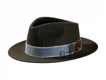 Fedora Bogart Hut aus Stichelhaar