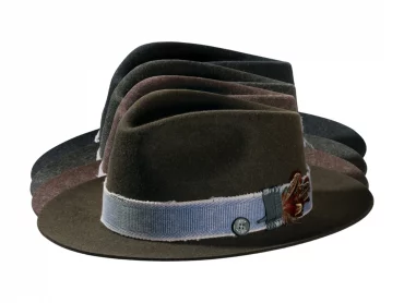 Fedora Bogart Hut aus Stichelhaar