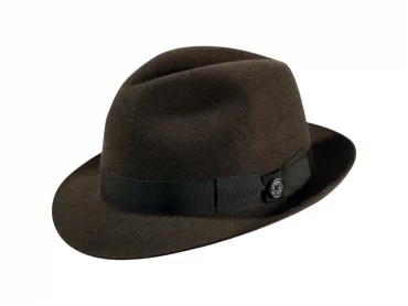 Haarfilzhut Trilby Stichelhaar meliert
