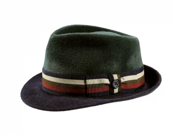 Trilby Haarfilzhut meliert