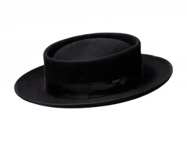 Jodlerhut Haarfilz Kopfhöhe 7.5 cm
