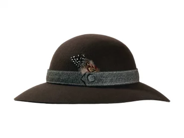 Damen Filzhut Cloche