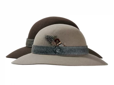 Damen Filzhut Cloche