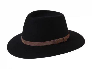 Filzhut Traveler-/Cityhut Schwarz