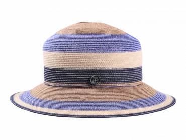 Cloche Damenhut mehrfarbig