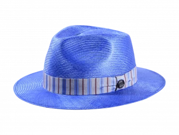 Strohhut Traveler Sisol Blau