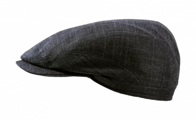 Schiebermütze Sommer 2024 Navy Tartarmuster