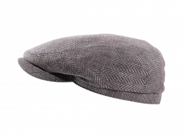 Schiebermütze Fischgrat Wolle