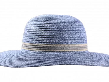 Damenhut Cloche Jeansblau