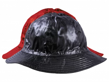 Regenhut Rot oder Schwarz