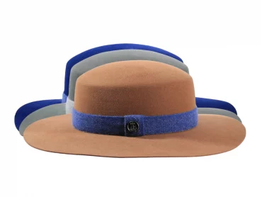 Damen Filzhut Cloche Velours