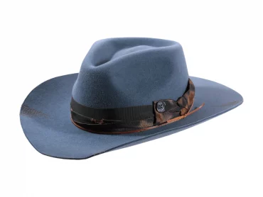 Westernhut Haarfilz Farbe Salbei