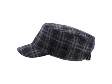 Kuba Wintermütze Grau/Schwarz