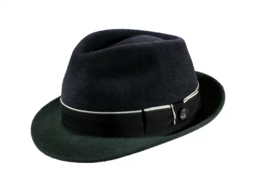 Trilby Haarfilzhut 2-Piece meliert