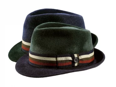 Trilby Haarfilzhut 2-Piece meliert
