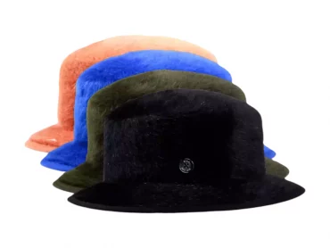 Damenhut Haarfilz melousine