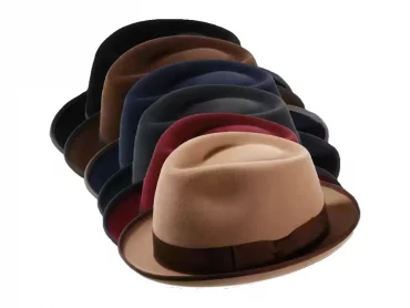 Haarfilzhut Player in 7 Farben