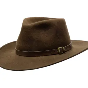 Australischer Westernhut Crushable aus Wollfilz|Australischer Westernhut Crushable aus Wollfilz