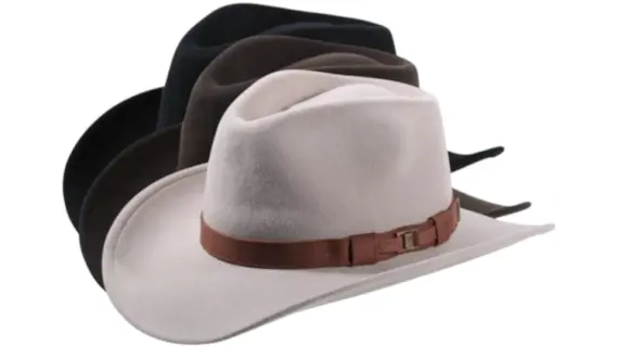 Variantenbild Cowboyhut in Schwarz Braun und Hellbeige