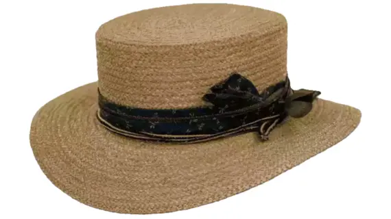 Western Raffiahut mit Multicolor Hutband mit Hülsenfrüchte als deko||||||||||