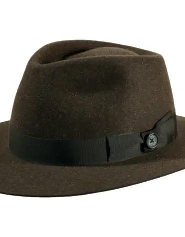 Fedora City Stichelhaar meliert – Risa Handarbeit Schweiz