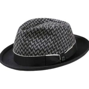 Trilby Wollstoff / Haarfilz meliert