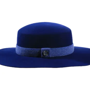 Cloche Velours „Folly Dot“ – Damenhut aus Haarfilz