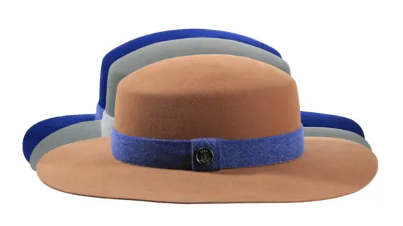 Cloche Velours „Folly Dot“ – Damenhut aus Haarfilz