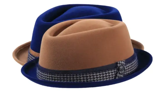 Player Diamant Shape Velours Haarfilzhut zweifarbig|Player Diamant Shape Velours Haarfilzhut zweifarbig|Player Diamant Shape Velours Haarfilzhut zweifarbig||