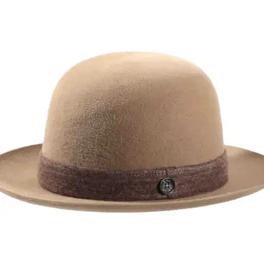 Fedora Velours „Folly Ribon“ Shapable – handgefertigt in der Schweiz